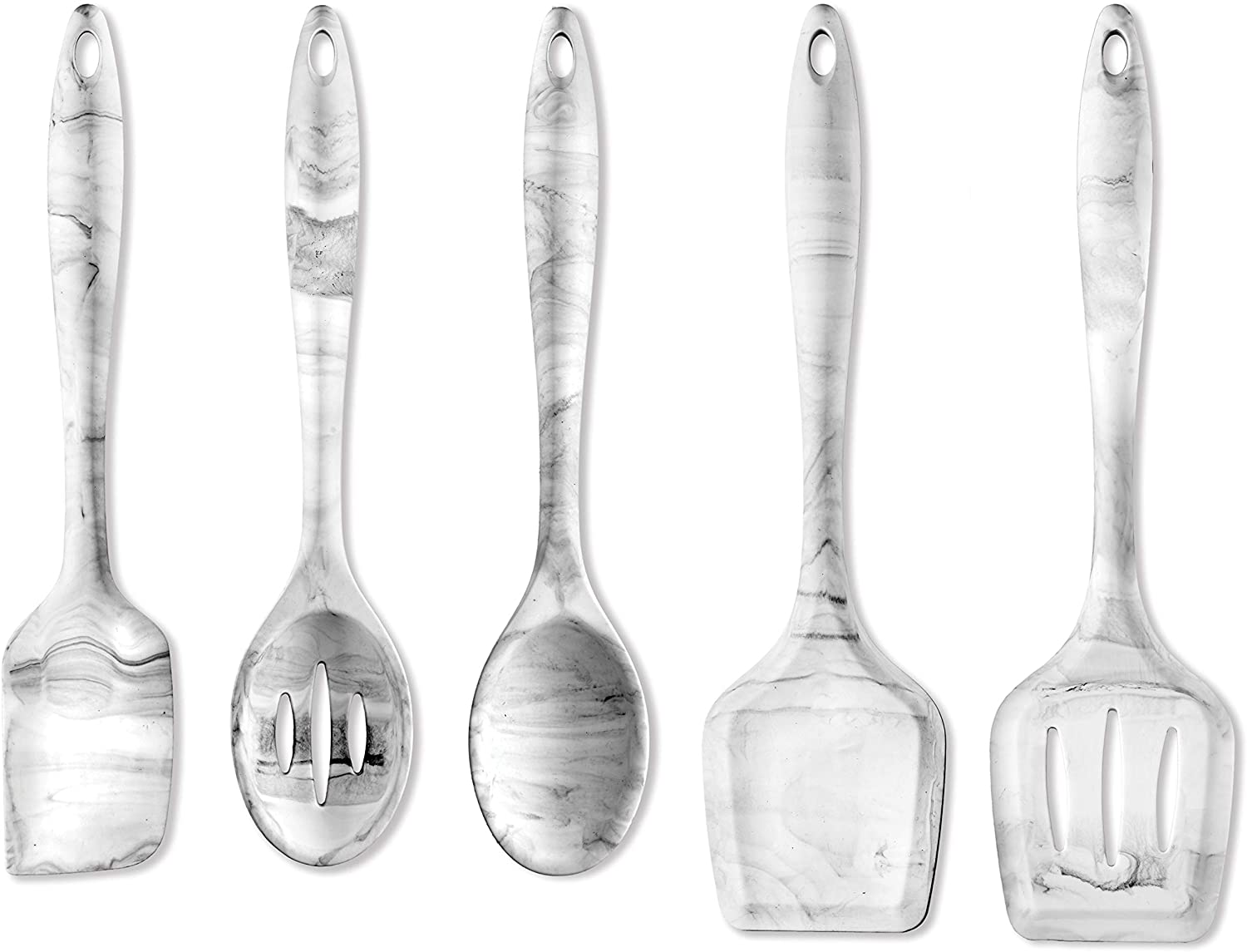 set 5 utensilios cocina marmol – Happygift