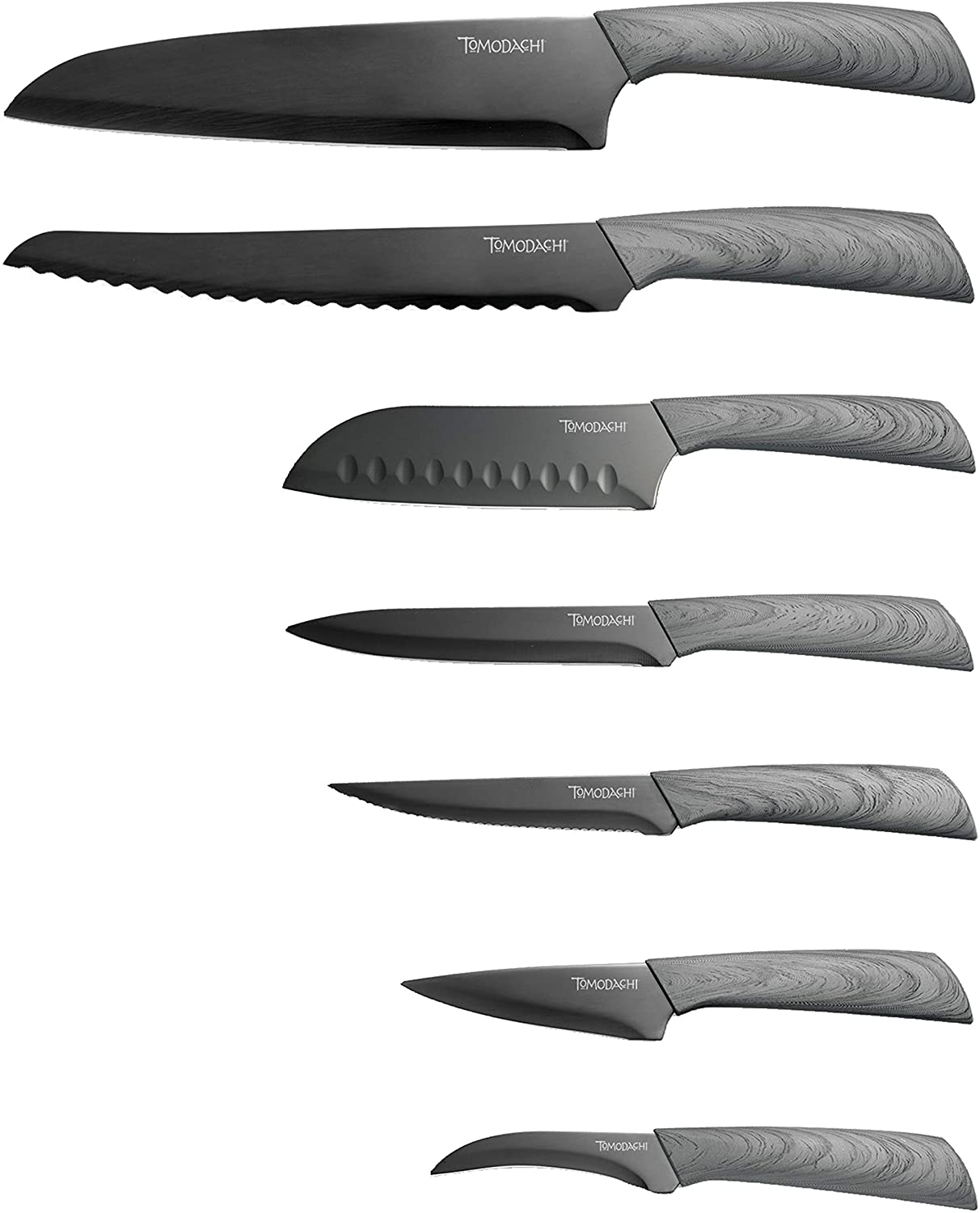 set 13 piezas cuchillos mas block raintree ash