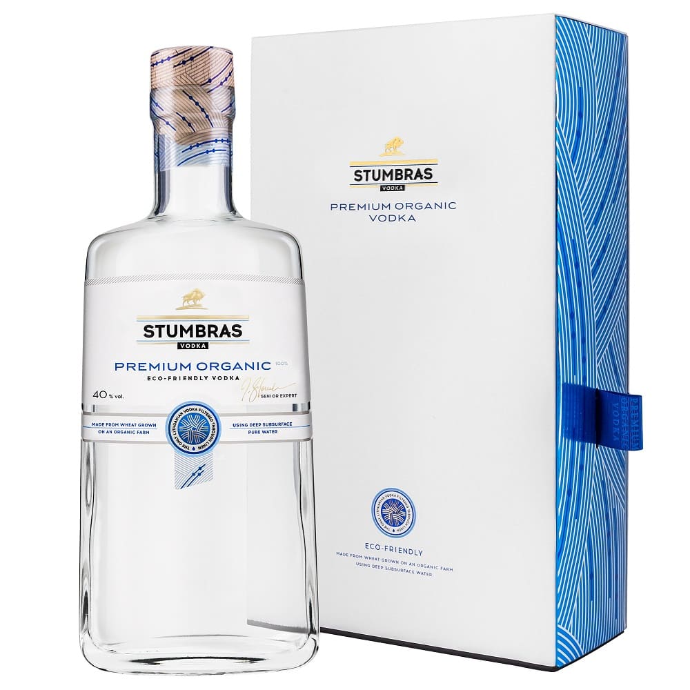 Vodka Stumbras Organico C/Caja 750cc