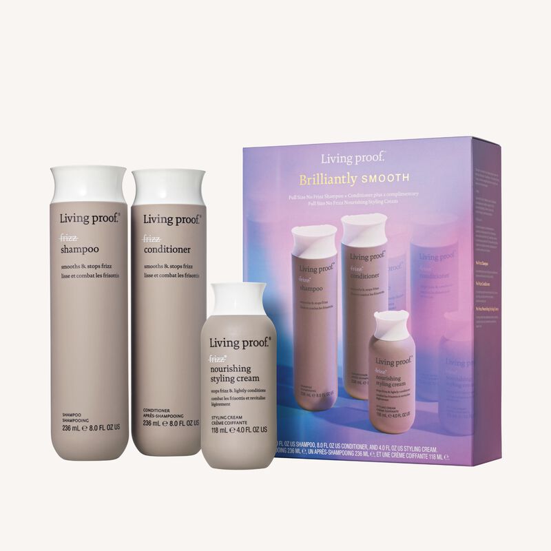 NO FRIZZ: BRILLIANTLY SMOOTH HOLIDAY KIT