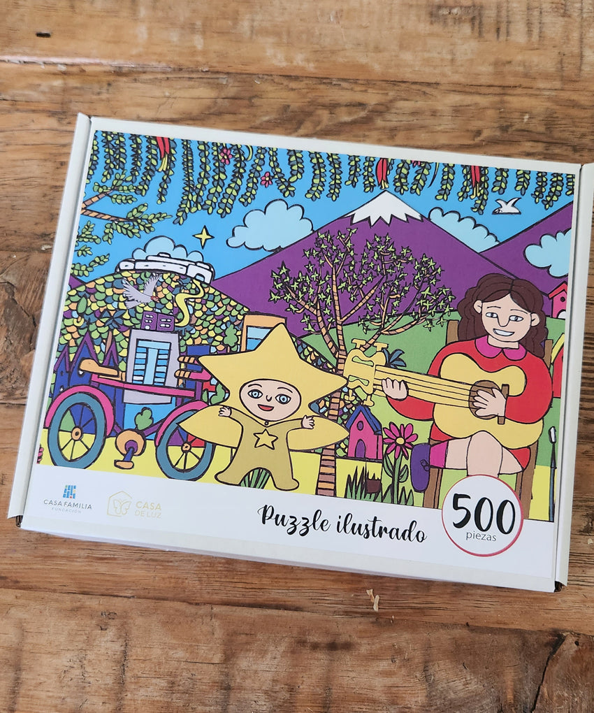 Puzzle 500 piezas ilustrado por payo