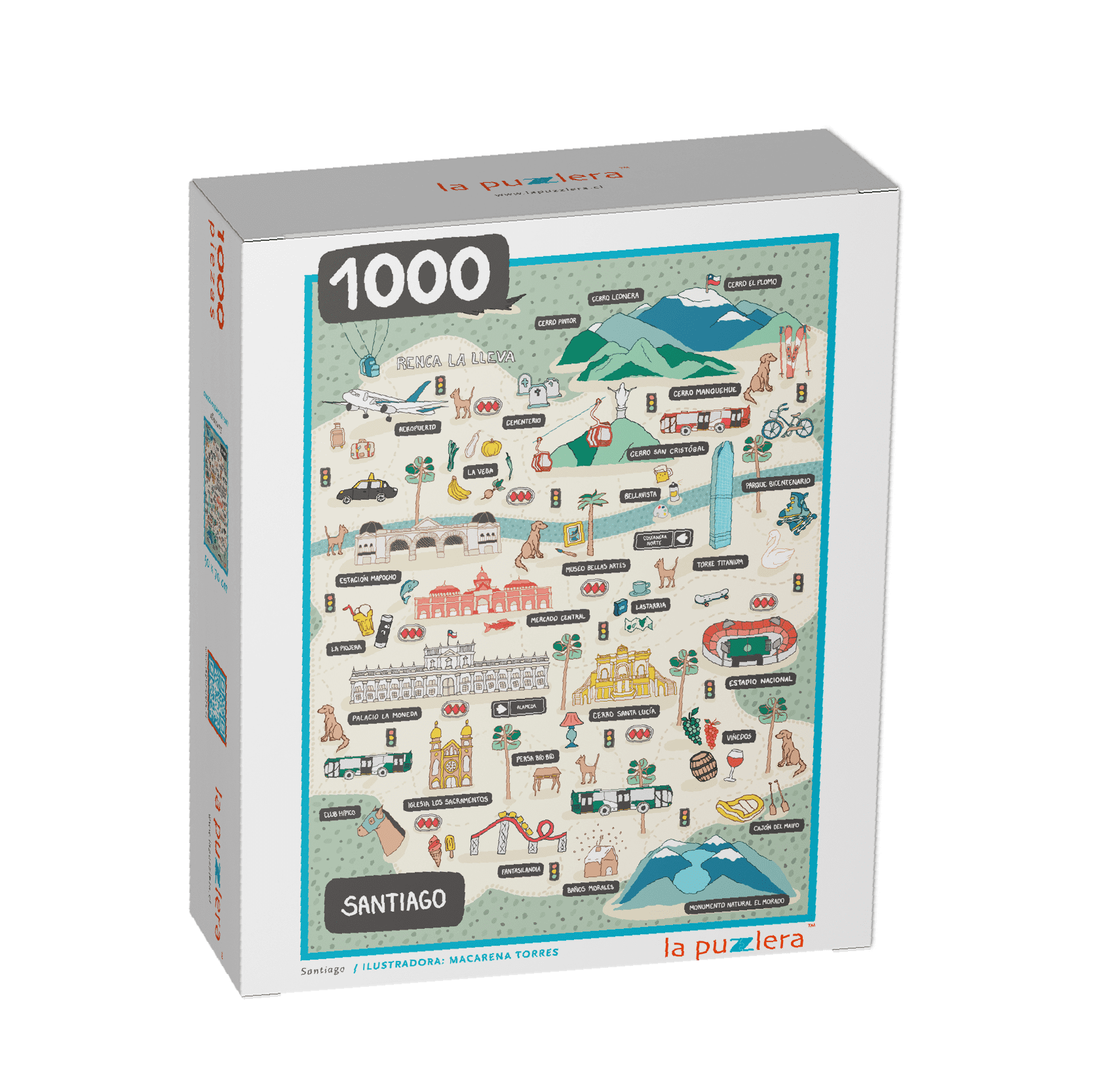 puzzle 1000 piezas santiago