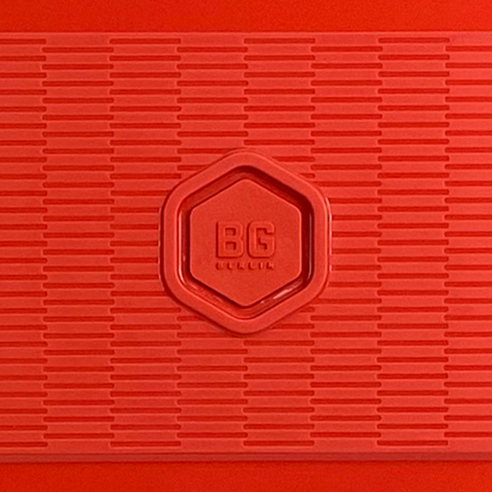 maleta (m) 81lts seguridad zip² bg berlin rojo
