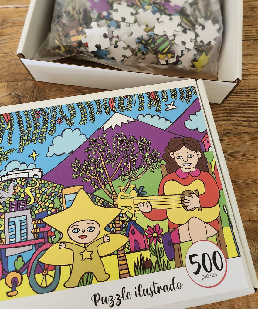 Puzzle 500 piezas ilustrado por payo