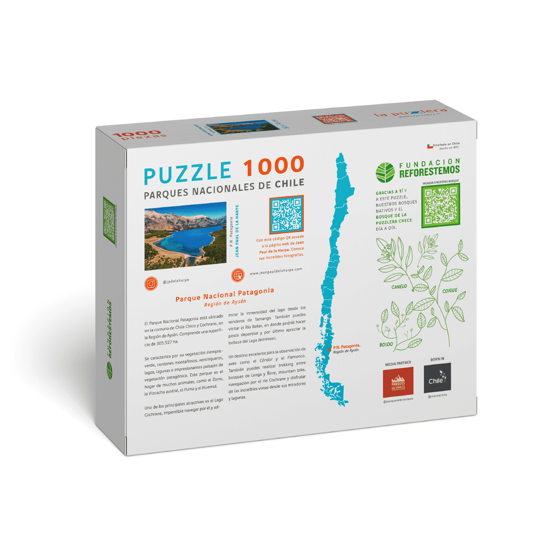 puzzle 1000 piezas parque nacional patagonia