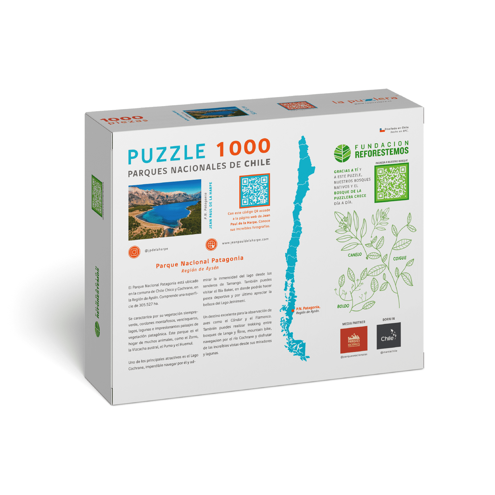 puzzle 1000 piezas parque nacional patagonia