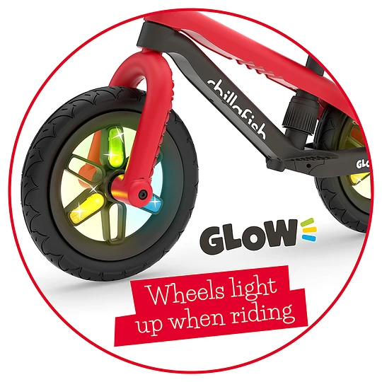 Bicicleta de Aprendizaje BMXie 04 Glow Red