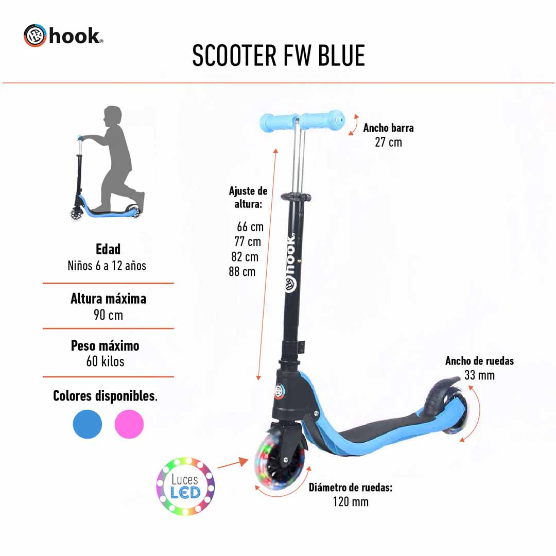 Scooter FW Blue Hook