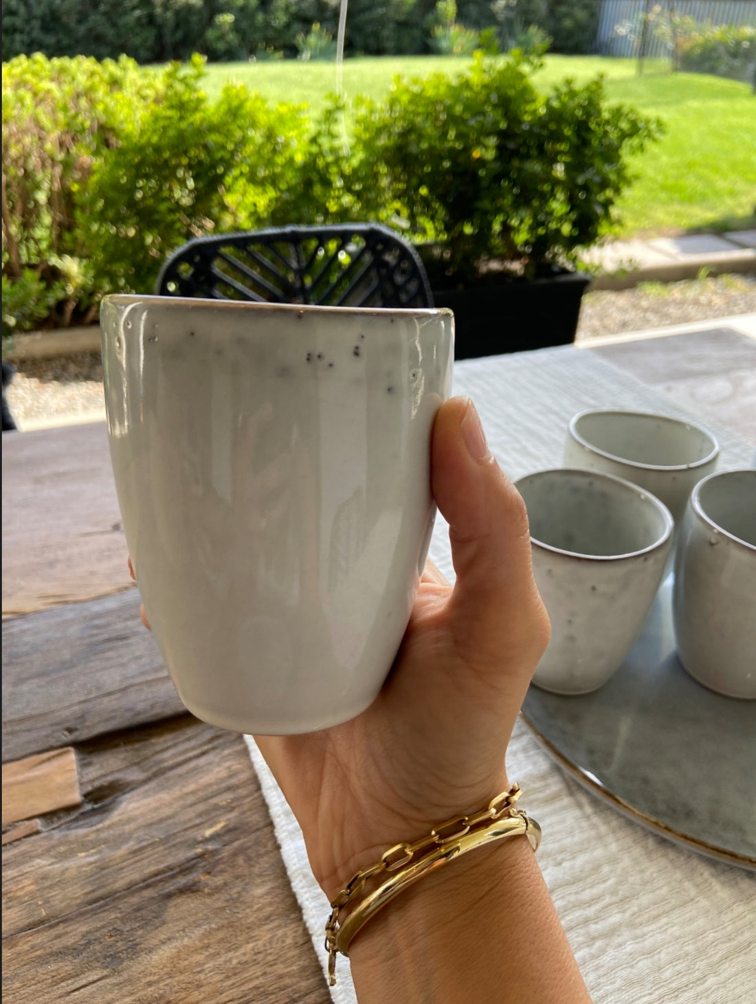 Set Vasos white cup