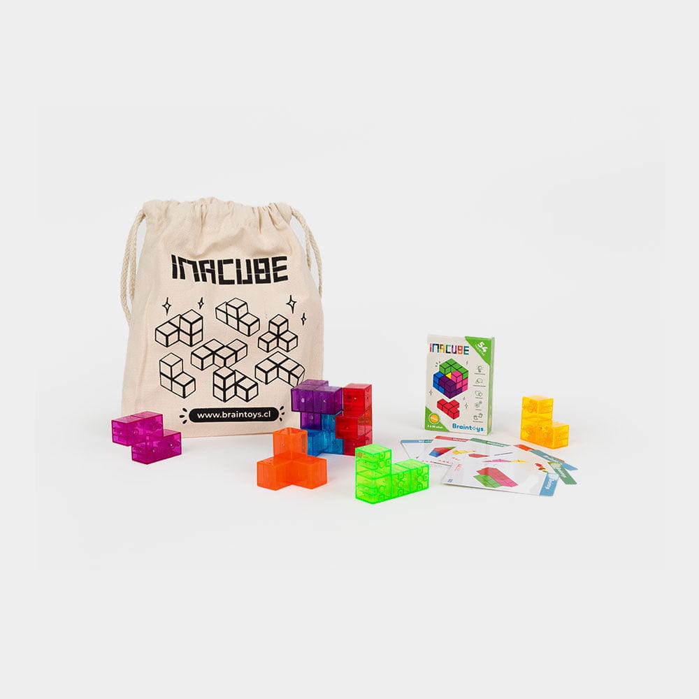 Imacube Juegos plástico e imán IMACUBE 7 piezas.